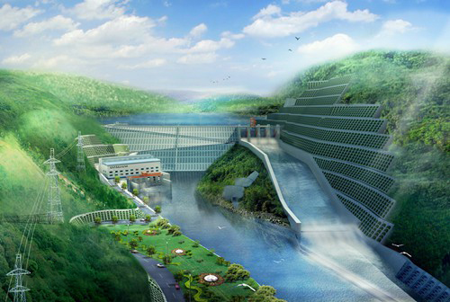 大庆老挝南塔河1号水电站项目